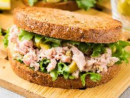 Рецепта Салата с риба тон за сандвичи